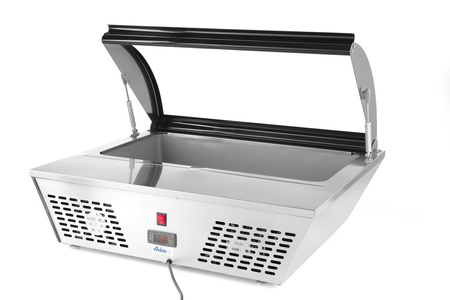 Witryna chłodnicza, nastawna, sałatkowa, 67 litrów