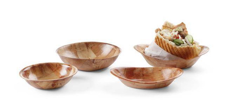 Koszyk drewniany - okrągły 150x40mm HENDI 425701