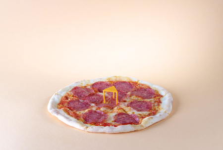 Podkładka dystansowa do transportu pizzy - opakowanie 500 szt. HENDI 709900