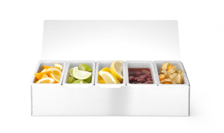 Pojemnik barmański na dodatki do drinków HENDI 552100