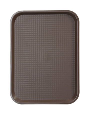 Taca z polipropylenu - FAST FOOD 305x415 mm brązowa | HENDI 878941