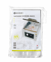 Worki do gotowania 150x250 mm - zestaw 100 szt. HENDI 971345