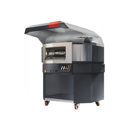 Piec do pizzy elektryczny obrotowy Cuppone Alpha | rotacyjny | jednokomorowy | 8x30 | AO110/1TS