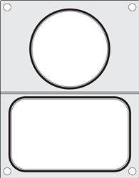 Matryca do zgrzewarki Hendi na tackę bez podziału 178x113 mm + p HENDI 805657