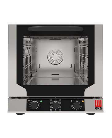 Piec konwekcyjny multifunkcyjny Evolution Next 4x 429x345 mm, elektryczny, sterowany elektromechanicznie, Tecnoeka, 220-240V/2600W, 590x709x(H)589mm  | EKF423NM