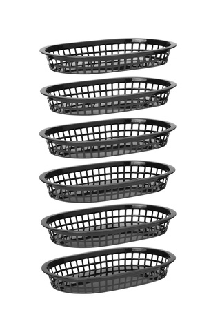 Koszyk do pieczywa owalny czarny | HENDI 426890