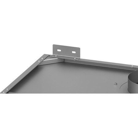 Okap skrzyniowy, skręcany, Gredil, 1210x1000x400 mm STALGAST 619012