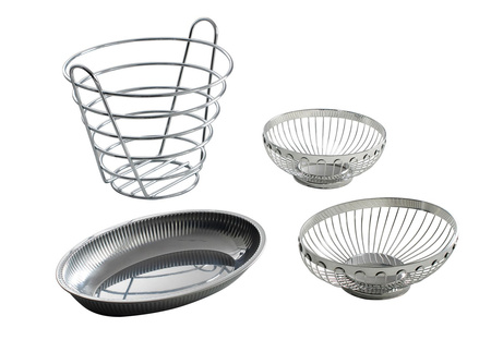 Koszyk stalowy do owoców 215x205H mm HENDI 426418