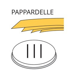 Matryca formująca do maszynki do makaronu PF15E i MPF1.5N PAPPARDELLE - 16 mm