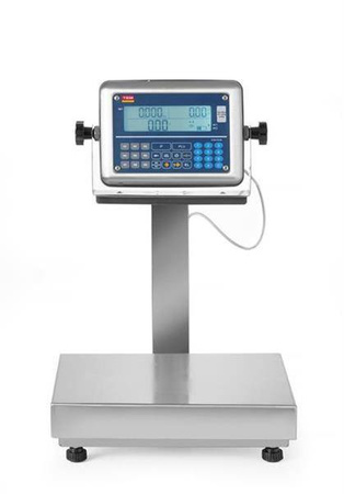 Waga platformowa LCD z wysięgnikiem i z legalizacją, 60 kg 342x386x(H)499 | HENDI BE2CA028X035060