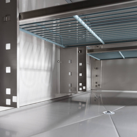 Stół chłodniczy 3 drzwiowy, agregat na dole, V 368 l STALGAST 832039