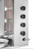 Gyros | opiekacz gazowy do kebaba | 4 palniki | wsad do 60kg | RQ43034 | Linia Budget | RESTO QUALITY RQ43034