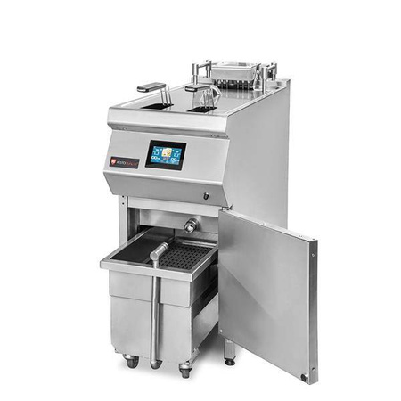 Frytownica automatyczna elektryczna | filtr oleju | ekran dotykowy | 30 kW | 25l | RQ.PLS.ODFE.010