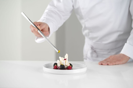 Pęseta z okrągłymi końcówkami, (L)305mm | HENDI 680193