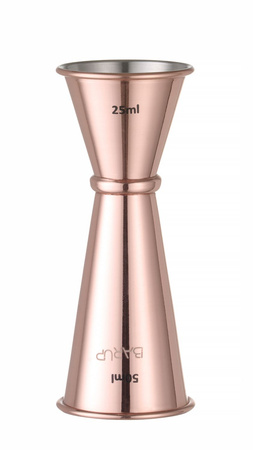 Miara barmańska miedziana dwustronna , poj. 25 ml i 50 ml HENDI 593332