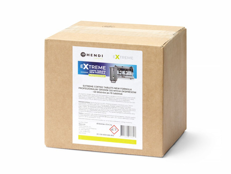 Extreme Coffee Tablets NEW FORMULA profesjonalny środek do myci HENDI 976647