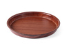 Taca drewniana z wysokim rantem,antyp.orzech - śr.420x(H)30 mm HENDI 507773
