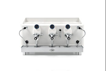 Ekspres kolbowy 3-grupowy | Lollo 3GR White | kolor biały | 5 kW