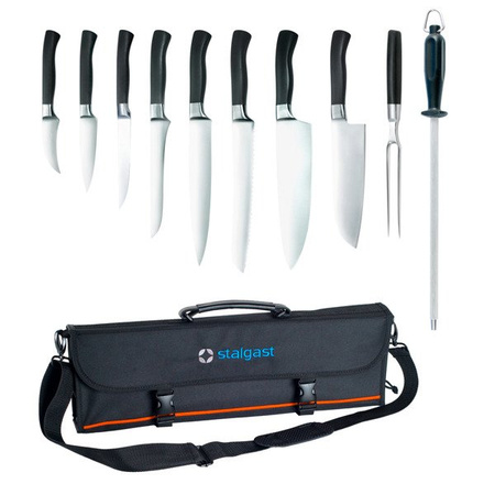 Zestaw noży, kutych, Elite w pokrowcu 200006 STALGAST