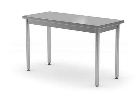 Mitteltisch ohne Ablage - geschweißt, Abmessungen. 1000x700x850 mm HENDI 815496