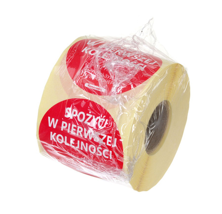 Naklejki Food Safety - Spożyć w pierwszej kolejności HENDI 850152