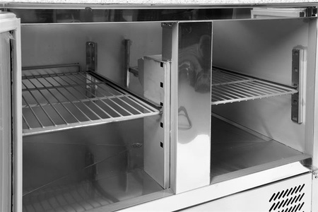 STÓŁ CHŁODNICZY DO PIZZY 580L 2-DRZWIOWY 7 SZUFLAD GRANITOWY BLAT | YG-05310