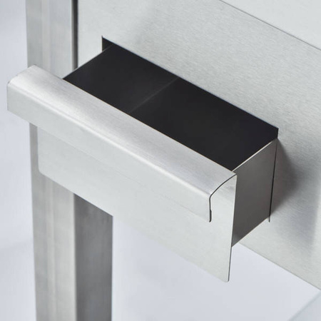 Płyta grillowa elektryczna, wolnostojąca, gładko-ryflowana P 8.1 kW, U 400 V STALGAST 979313