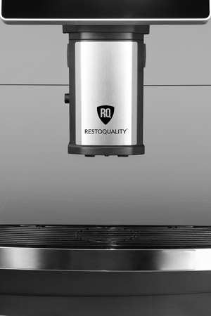 Automatyczny ekspres do kawy RQK8S z ekranem dotykowym | pojemnik 8l | podłączenie do wody | srebrny