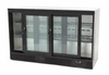 Barowa szafa chłodnicza | chłodziarka podblatowa RQ-330SCM | 3-drzwiowa | drzwi przesuwne | 341l