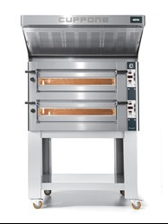 Piec do pizzy elektryczny Cuppone Donatello | dwukomorowy | panel cyfrowy | 4+4x36 | DN435/2 D