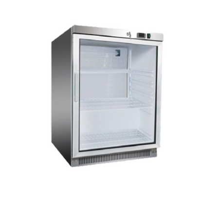 DRR 200G Szafa chłodnicza - 130 l, lakierowana, przeszklone drzwi