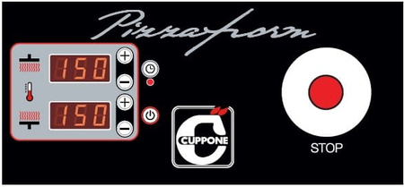 Prasa do ciasta do pizzy Cuppone Pizzaform | Ø45-49 cm | 400 placków/h | 6,6 kW | PZF/45DS