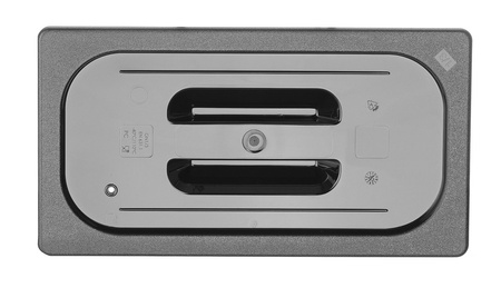 Pokrywka do pojemników GN1/3 z czarnego poliwęglanu HENDI 862933