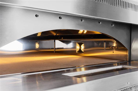 Piec gazowy do pizzy jednokomorowy | 4x36 | GASR4 XL