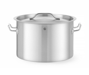 Garnek średni z pokrywką Budget Line, poj.24 l, fi.360x(H)240 mm HENDI 832844