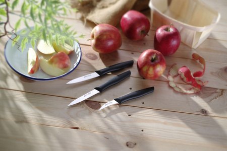 Zestaw noży do obierania, seria NOVA, Arcos, czarny HENDI 189500