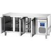 Stół chłodniczy 3 drzwiowy, agregat po prawej stronie, V 417 l STALGAST 831036