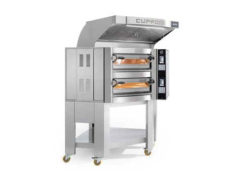 Piec do pizzy Cuppone Caravaggio | CR535/2 TS | elektryczny | panel dotykowy | 5+5x36 cm | 9,7+9,7 kW | 1212x1406x777 mm