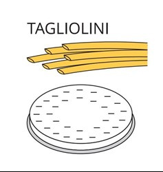 Matryca formująca do maszynki do makaronu PF15E i MPF1.5N TAGLIOLINI - 3 mm