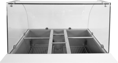 STÓŁ CHŁODNICZY Z NADSTAWKĄ 240L 2 DRZWIOWY Z NADSTAWKĄ YG-05260 | YG-05260