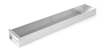 Blacha aluminiowa cukiernicza, zamykana, o wym. 580x100x50 mm HENDI 689851
