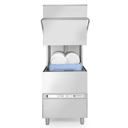 Zmywarka kapturowa do naczyń 50x50, elektroniczna HENDI 231340