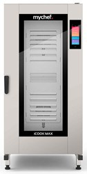 Piec konwekcyjno-parowy elektryczny | z wózkiem | automatyczny system myjący | 20xGN2/1 | 65,7 kW | 400 V | Mychef iCook MAX 202E TSC | System TSC - najwyższa stabilność temperatury