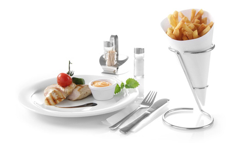 Stojak do serwowania frytek HENDI 630907