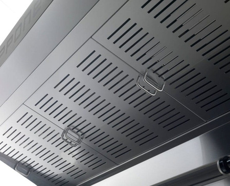 Piec do pizzy elektryczny Cuppone Donatello | dwukomorowy | panel cyfrowy | 4+4x36 | DN435/2 CD