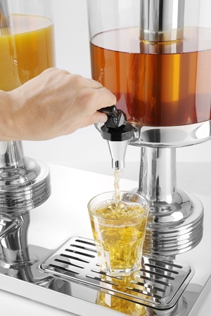 Dyspenser do soków - 2x8l HENDI 425411