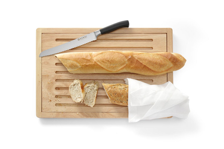 Deska drewniana do krojenia chleba - 475x322 mm HENDI 505502