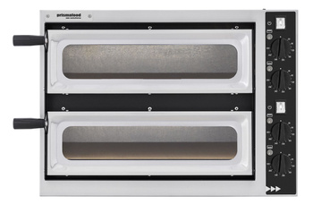 Piec do pizzy Basic 2/40 VETRO, 2-poziomowy HENDI 226674