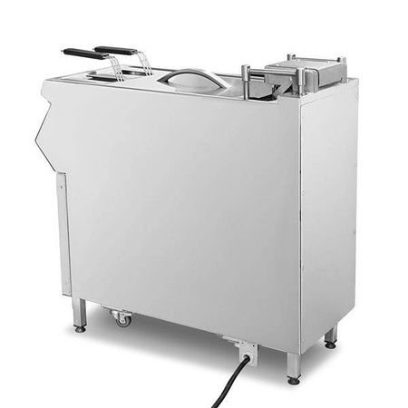 Frytownica automatyczna elektryczna | filtr oleju | ekran dotykowy | 30 kW | 25l | RQ.PLS.ODFE.010