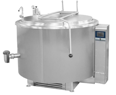 Kocioł warzelny elektryczny z grzaniem pośrednim | opcja mieszadła | 42 kW | 400 V | 400 l | 1320x1330x1070 mm | RQK-405ER | RESTO QUALITY RQK-405ER